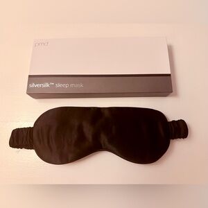 PMD Silversilk Sleep Mask in Black Silk